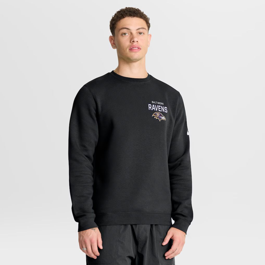 2026 NFL Baltimore Ravens round-neck sweatshirt 02->washington commanders->NFL Jersey